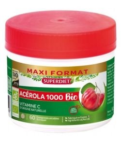 Organic Acerola 1000 BIO, 60 tablets